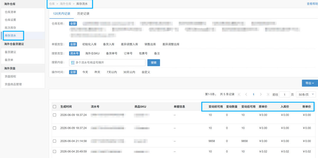 海外仓头程分摊