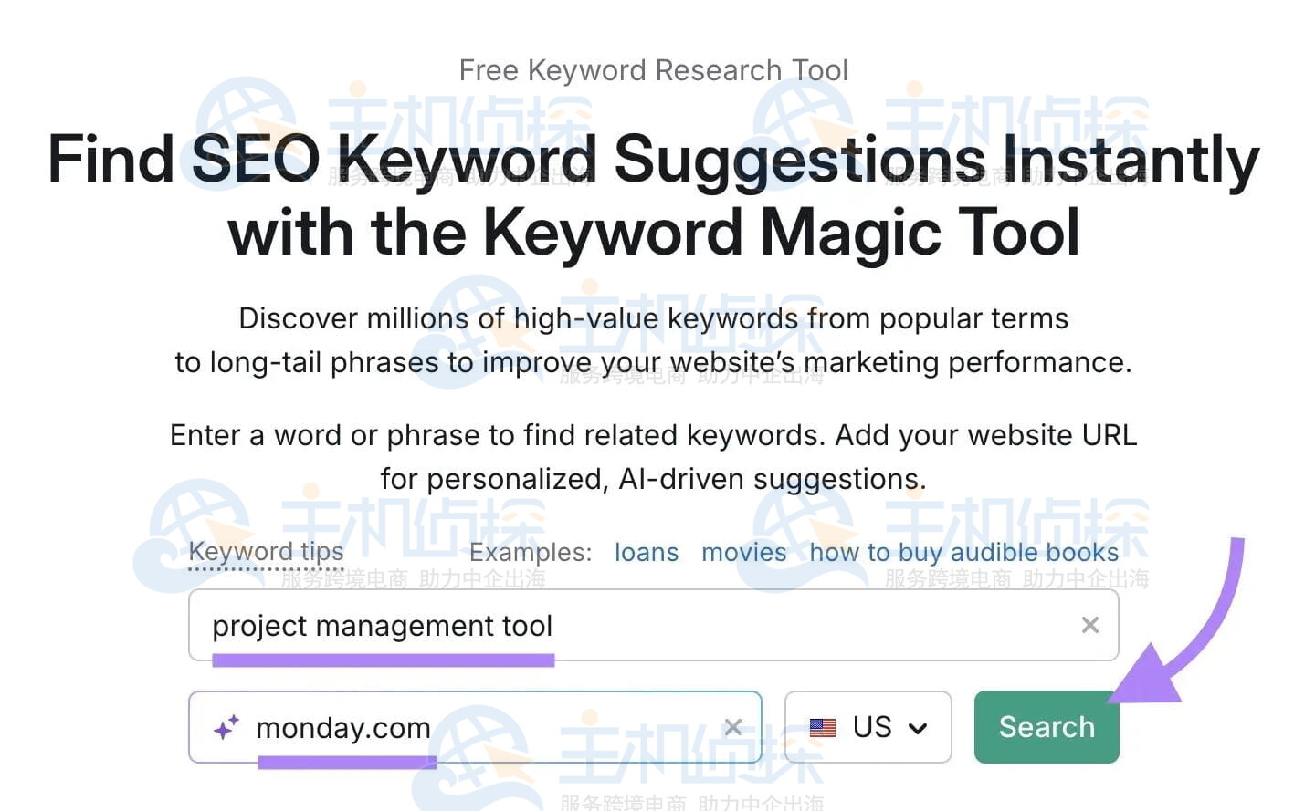 Keyword Magic Tool