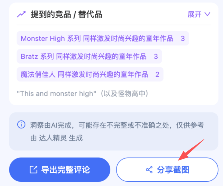 分享分析截图