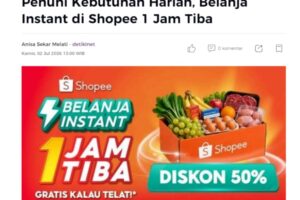 Shopee印尼推出“1小时极速达”服务