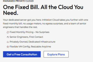 InMotionHosting推出InMotion Cloud