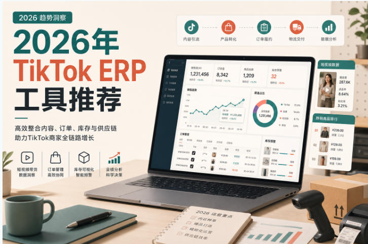 2026年TikTok ERP工具推荐