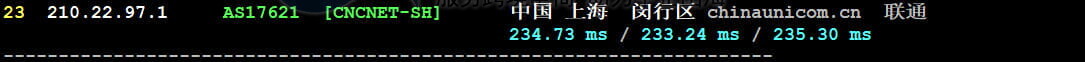 联通回程