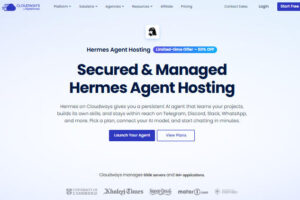 Cloudways Hermes Agent主机限时5折优惠