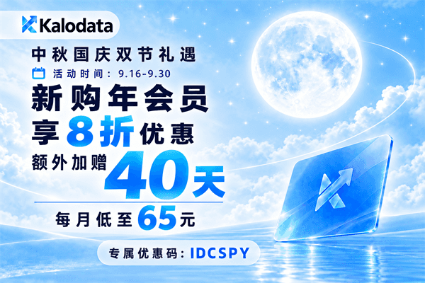 Kalodata中秋国庆双节优惠