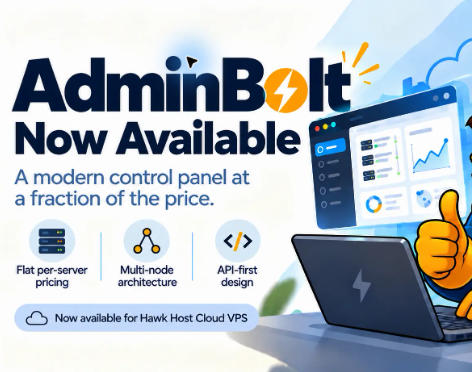 HawkHost AdminBolt VPS