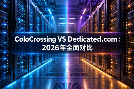 ColoCrossing VS Dedicated.com：2026年全面对比
